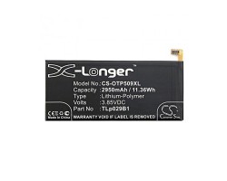 Akkumulátor Alcatel Pop 4S (OT-5095), Vodafone Smart Ultra 7 (VFD700) 2950 mAh LI-Polymer (TLp029B1kompatibilis) CS-OTP509XL